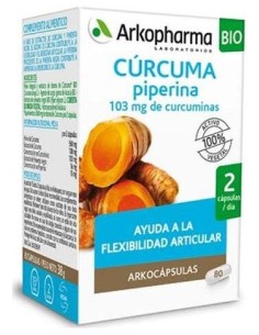 Curcuma Bio 80 Capsulas Arkopharma