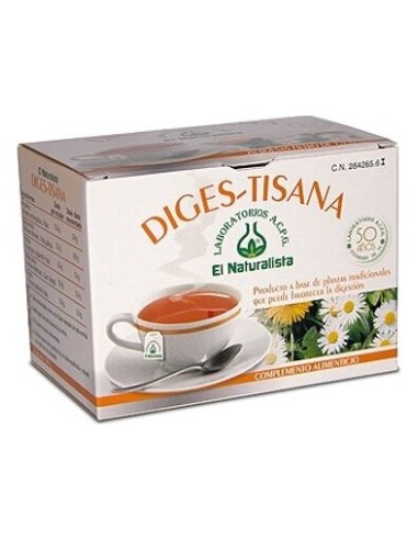 El Naturalista Diges Tisana 20 Filtros