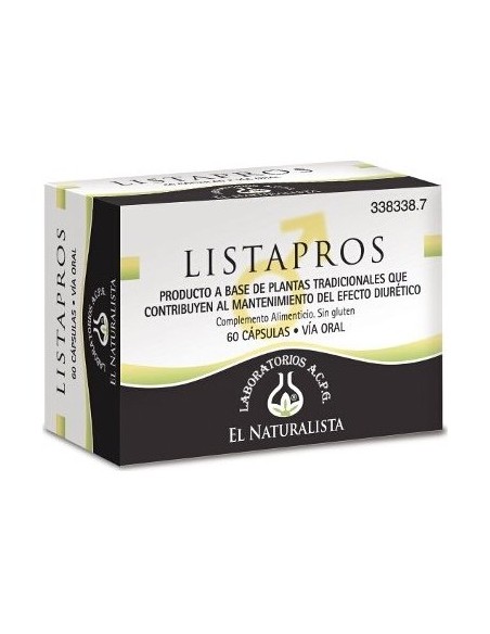 El Naturalista Listapros 60 Capsulas
