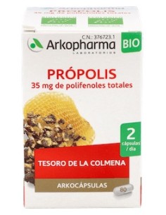 Arkocapsulas Propolis 84 Capsulas