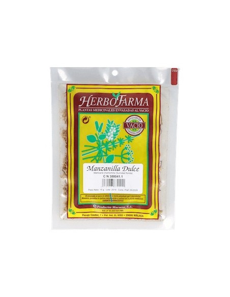 Herbofarma Manzanilla Dulce  Al Vacio 15 G
