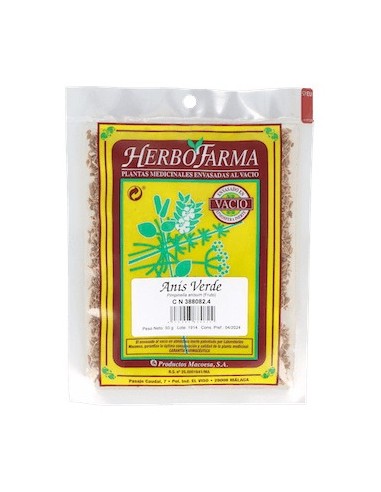 Anis Verde Herbofarma Al Vacio 50G