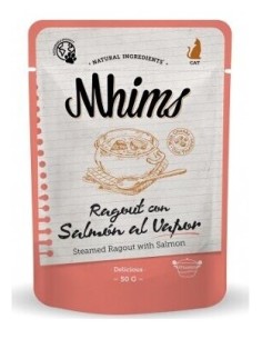 Mhims Cat Ragout Salmon Al Vapor 50G Din