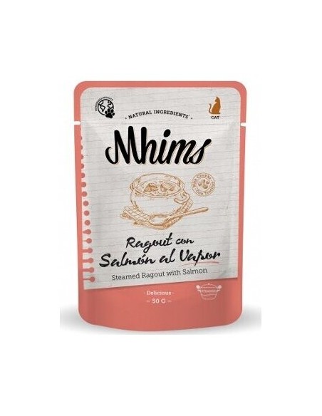 Mhims Cat Ragout Salmon Al Vapor 50G Din