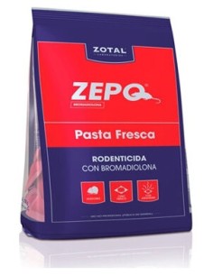 Raticida Cebo Fresco 150 Gr Zynrat Zotal
