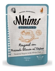 Mhims Cat Ragout Sterilized Pescado Blan