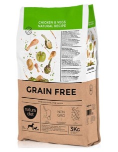 Nd Grain Free Chicken Vegs 3Kg Dingo
