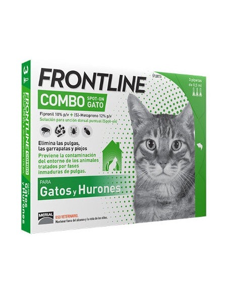 Frontline Combo Gatos 3Pip Boehringer