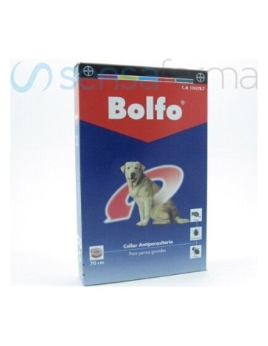 Bolfo Collar Grande Perros Marron Bayer