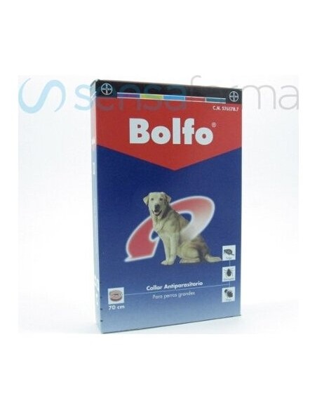 Bolfo Collar Grande Perros Marron Bayer