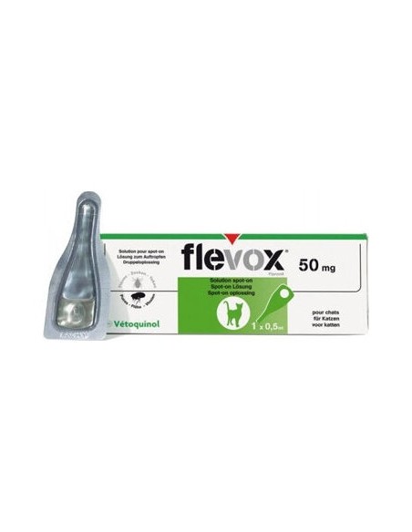 Flevox 50 Mg Gatos 1 Pip Vetoquinol