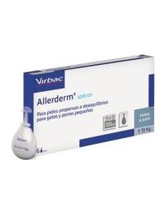 Allerderm Spot-On 2Ml 6 Pip  10Kg.