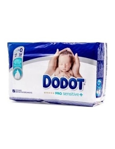 Dodot Prosensitive Talla 0 3 Kg 38 Unidades