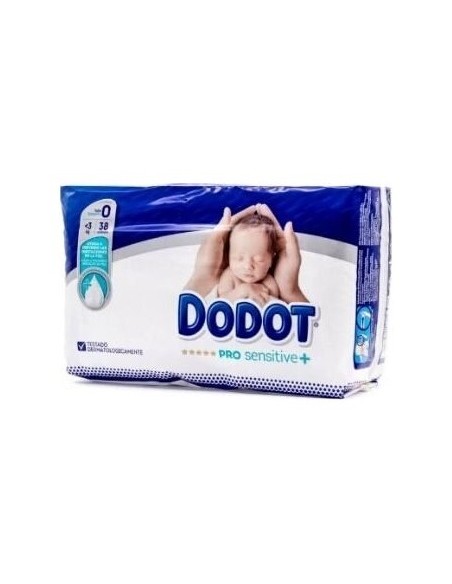 Dodot Prosensitive Talla 0 3 Kg 38 Unidades