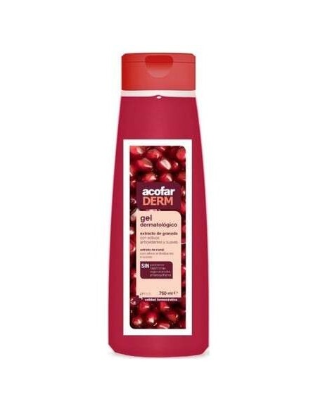 Acofarderm Gel Extracto De Granada 750Ml