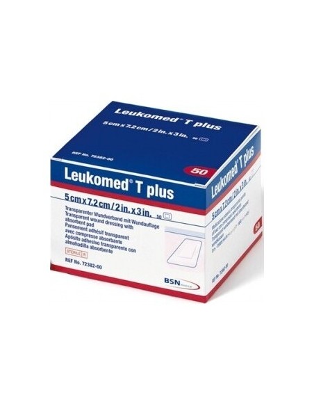 Leukomed T Plus Ste 5Cm X 7,2Cm 5 Unds